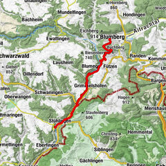 Etappe 1:Stühlingen-Blumberg