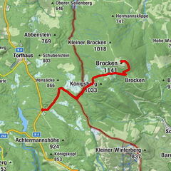 Harz (LK Goslar) (Gemfr. Gebiet) Wandern