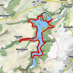 Auma-Weidatal, Thüringen/Deutschland