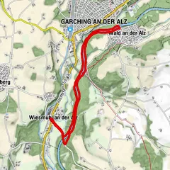 Garching an der Alz, Bayern/Deutschland