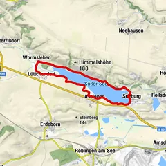 Seegebiet Mansfelder Land, Sachsen-Anhalt/Deutschland