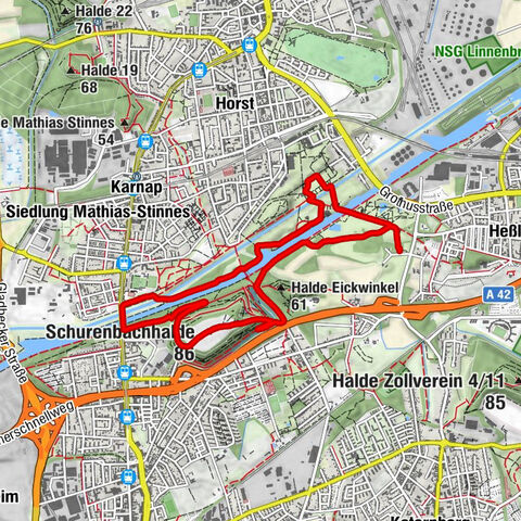 Gelsenkirchen, Regierungsbezirk Münster/Deutschland