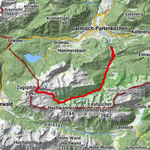 Garmisch-Partenkirchen, Oberbayern/Deutschland
