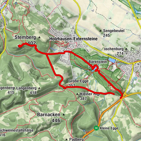 Horn-Bad Meinberg, Regierungsbezirk Detmold/Deutschland