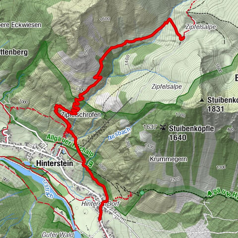 Hinterstein, Schwaben/Deutschland