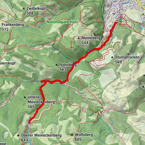 Ilsenburg (Harz), Sachsen-Anhalt/Deutschland