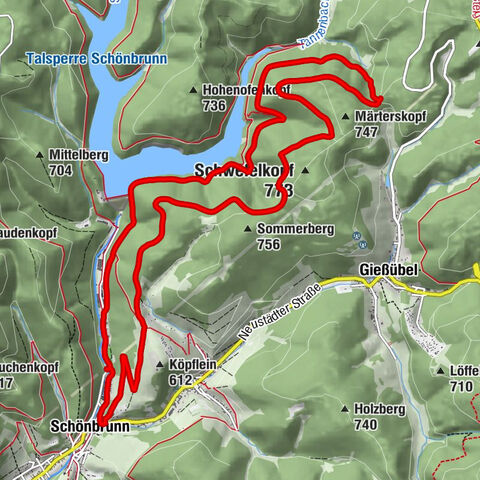 Schleusegrund, Thüringen/Deutschland