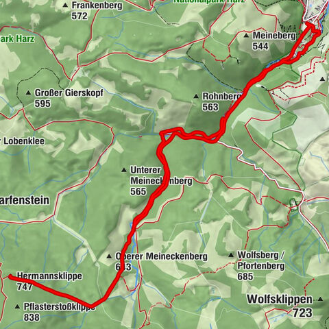 Ilsenburg, Sachsen-Anhalt/Deutschland