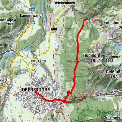 Oberstdorf, Schwaben/Deutschland