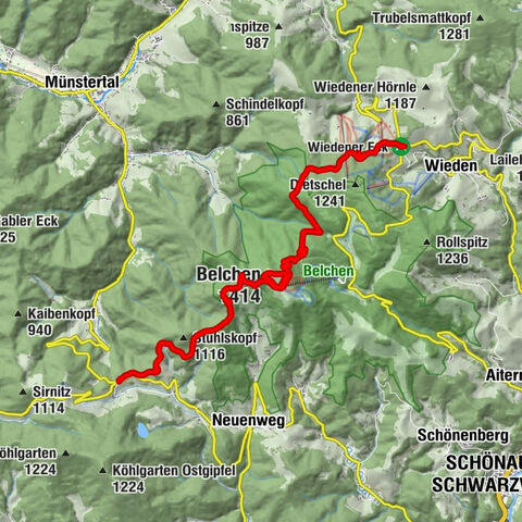 Wieden, Regierungsbezirk Freiburg/Deutschland