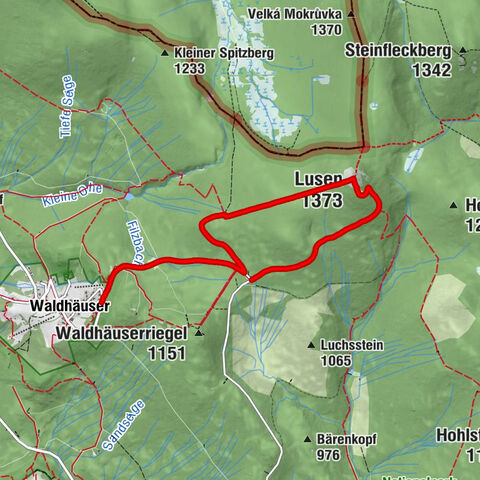 Waldhäuser, Niederbayern/Deutschland