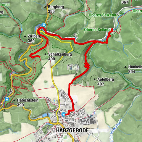 Harzgerode, Sachsen-Anhalt/Deutschland