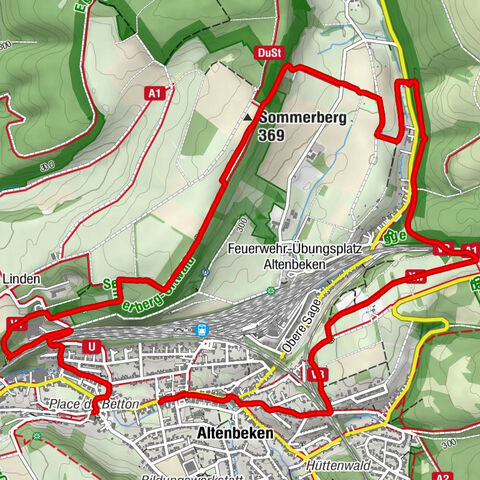 Altenbeken, Regierungsbezirk Detmold/Deutschland