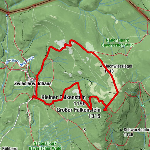 Zwieslerwaldhaus, Niederbayern/Deutschland