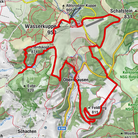 Poppenhausen (Wasserkuppe), Regierungsbezirk Kassel/Deutschland