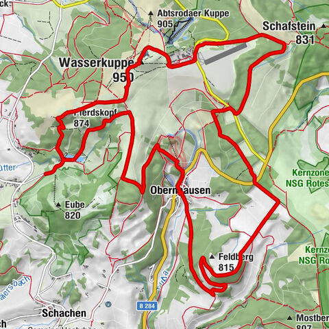 Gersfeld (Rhön), Regierungsbezirk Kassel/Deutschland