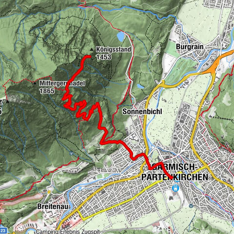 Garmisch-Partenkirchen, Oberbayern/Deutschland
