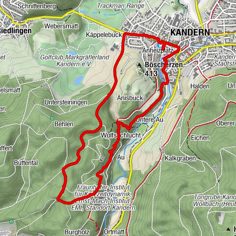 Kandern, Regierungsbezirk Freiburg/Deutschland