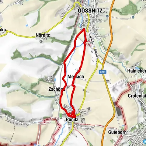 Ponitz, Thüringen/Deutschland