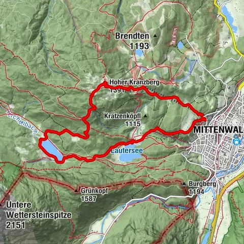 Mittenwald, Oberbayern/Deutschland