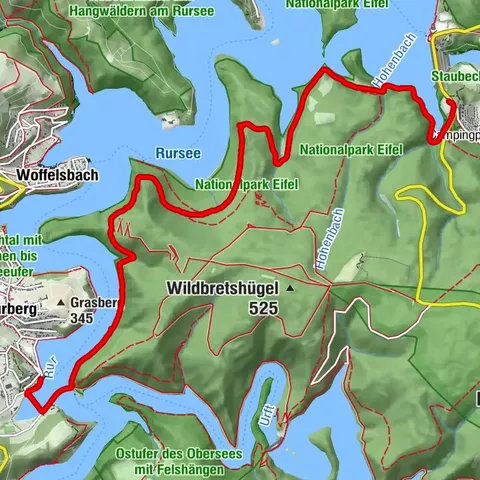 Rurberg-Schwammenauel, Eifel
