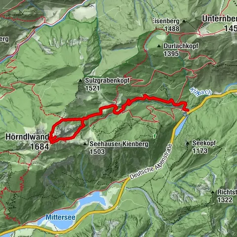 Ruhpolding, Oberbayern/Deutschland
