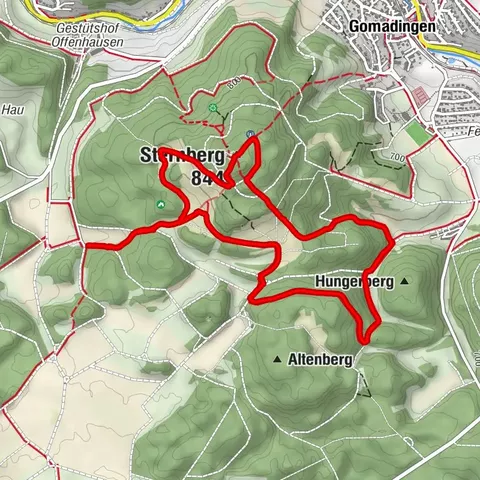 Gomadingen, Regierungsbezirk Tübingen/Deutschland