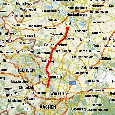 Herzogenrath, Regierungsbezirk Köln/Deutschland