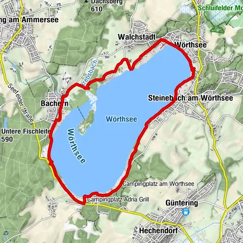 Wörthsee, Bayern/Deutschland