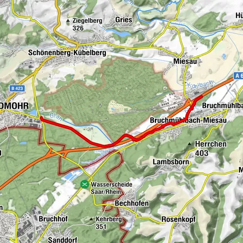 Waldmohr, Rheinland-Pfalz/Deutschland