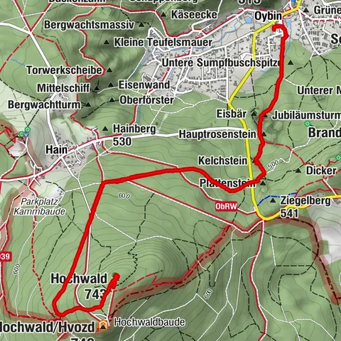 Hochwald, Sachsen/Deutschland