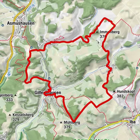 Gilfershausen, Regierungsbezirk Kassel/Deutschland