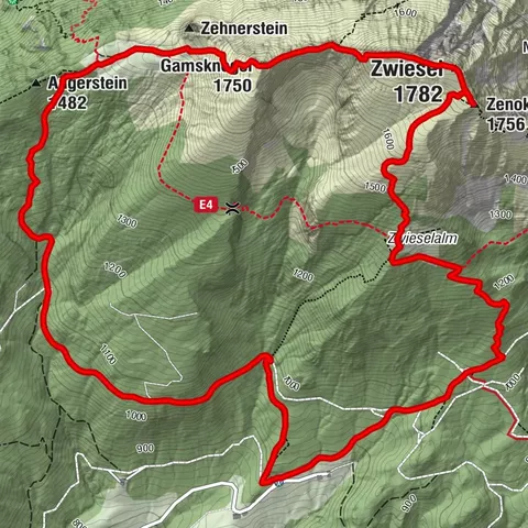 Zwiesel. Rundweg Bad Reichenhall