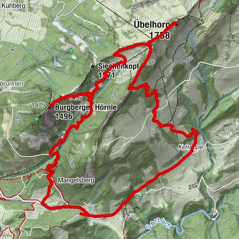 Burgberg im Allgäu, Schwaben/Deutschland