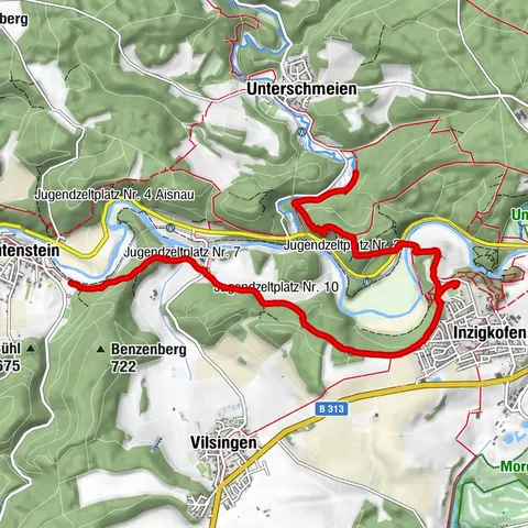 Inzigkofen, Regierungsbezirk Tübingen/Deutschland