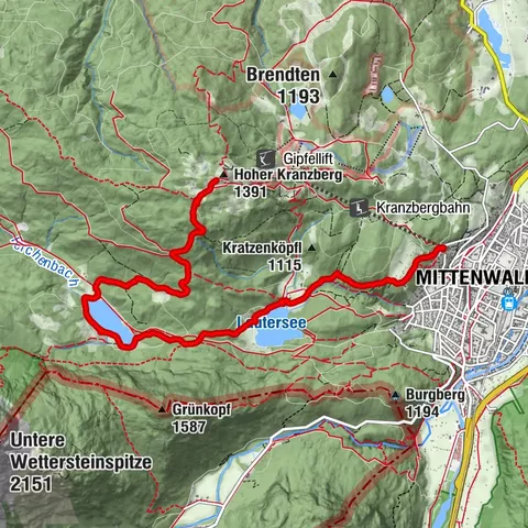 Mittenwald, Oberbayern/Deutschland