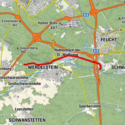 Schwarzenbruck, Mittelfranken/Deutschland