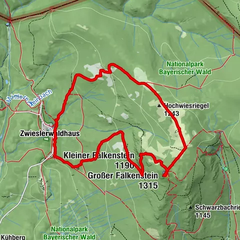 Zwieslerwaldhaus, Niederbayern/Deutschland