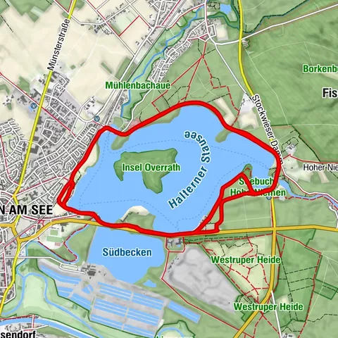Haltern am See, Regierungsbezirk Münster/Deutschland