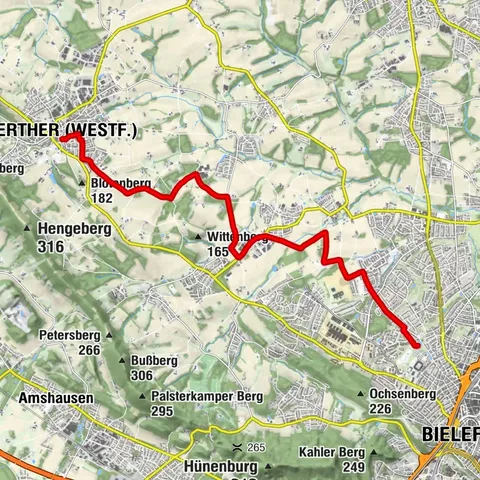 Bielefeld, Regierungsbezirk Detmold/Deutschland