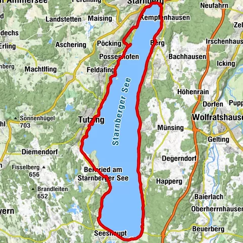 Tutzing, Bayern/Deutschland