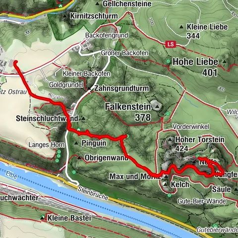 Bad Schandau, Sachsen/Deutschland