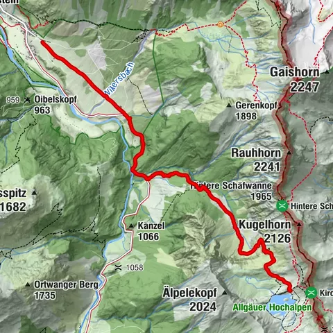 Bad Hindelang, Schwaben/Deutschland