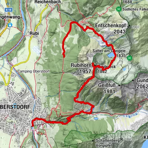 Oberstdorf, Bayern/Deutschland