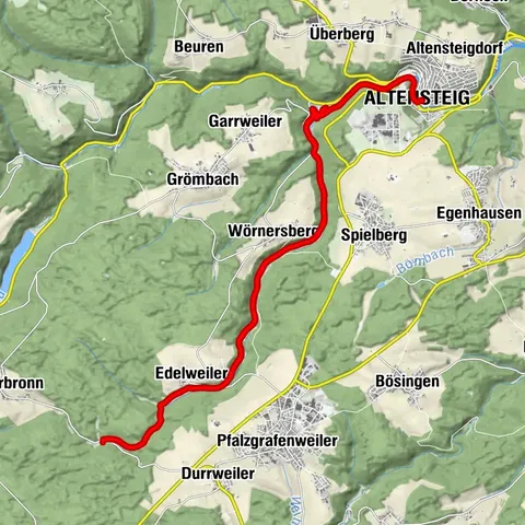 Pfalzgrafenweiler, Regierungsbezirk Karlsruhe/Deutschland