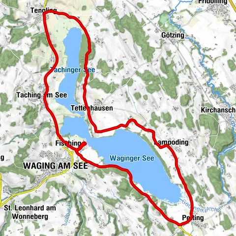 Waging am See, Bayern/Deutschland
