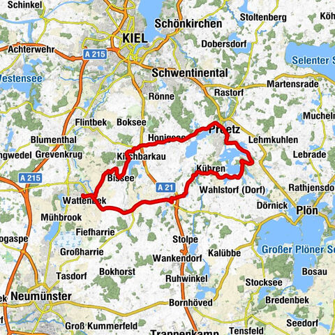 Schöne Tour über Preetz und Lanker See mit Fischbrötchen?