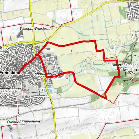 Rundweg durch Wein und Blüten: Freinsheim - Blütenweg