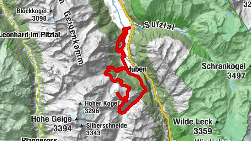 Sagen(hafter) Trail Längenfeld 29k