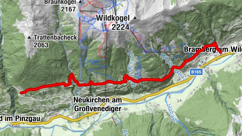 HOHE TAUERN PANORAMA TRAIL | ET04: Alternativroute Sonnenweg | Neukirchen-Bramberg